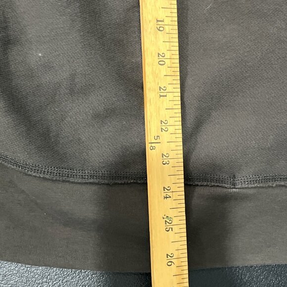 J Crew Sweatshirt Mens L Brown Full Zip Outerfleece Hooded Grunge Y2K Outdoor - Picture 8 of 8